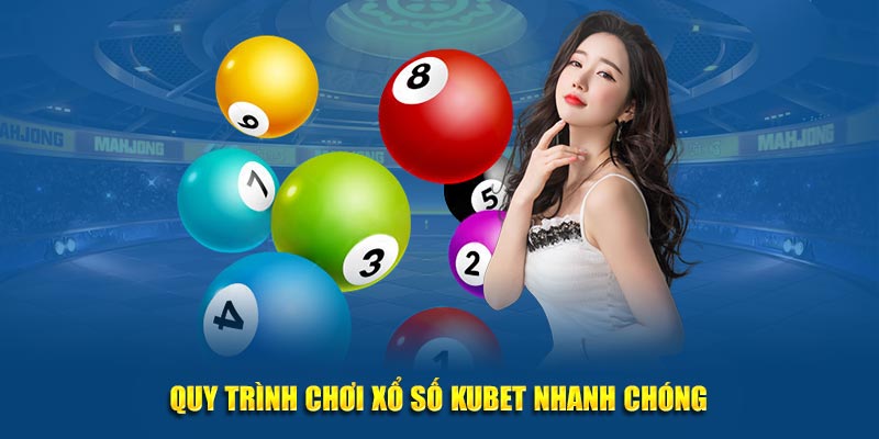 Quy trình chơi xổ số Kubet nhanh chóng