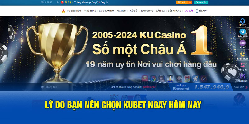 Lý do bạn nên chọn đăng ký Kubet ngay hôm nay